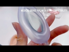 Transparent IV Cannula Smooth Surface PVC For Hospital
