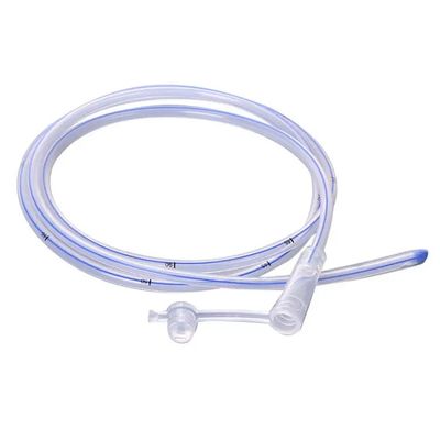Mua Ống thông dạ dày bằng silicon y tế 100% cấp có sọc cản quang màu xanh lam và đầu kín tròn để cho ăn qua mũi dạ dày an toàn sản xuất trực tuyến