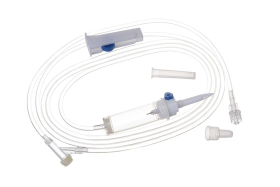 Mua Xếp hạng y tế 20 giọt PVC minh bạch Tiện ích tiêm IV dùng một lần với cổng tiêm Y-Site sản xuất trực tuyến