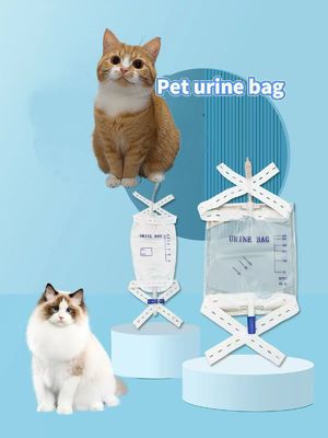 Giá tốt Vật tư tiêu hao phẫu thuật dùng cho chó mèo, ống thông tiểu PVC dùng một lần, bao gồm ống nối dài và dây đeo cho thú y trực tuyến