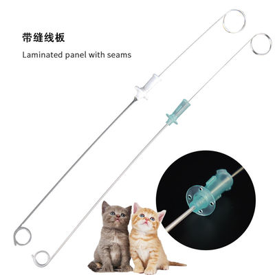 Mua Chuẩn y tế PU Tiến sĩ ống thông thận / Stent tiết niệu với Stylet 3FR / 4FR 120mm / 130mm Tiện năng phóng xạ đầy đủ cho chó mèo Chẩn đoán đường tiết niệu ISO / FDA sản xuất trực tuyến