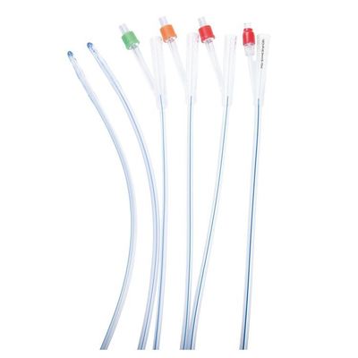 Mua Chứng nhận CE 100% toàn bộ silicone Foley Catheter 2 đường tiêu chuẩn không có latex, EO vô trùng sản xuất trực tuyến