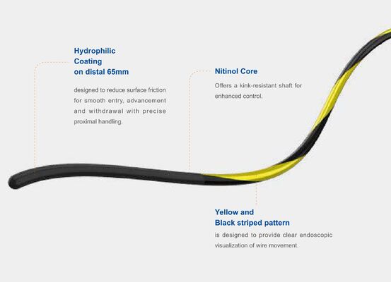 Mua Zebra Nitinol Core Guidewire Định chính xác, linh hoạt và bền cho các thủ tục can thiệp tiên tiến sản xuất trực tuyến