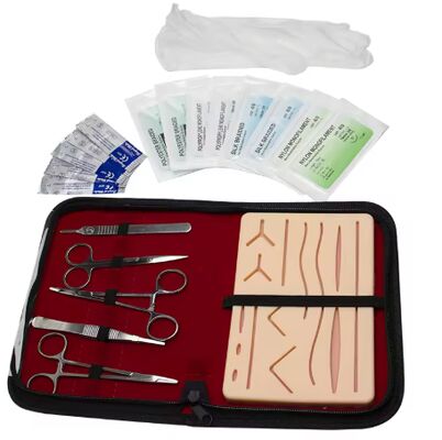 Mua Bộ dụng cụ thực hành khâu phẫu thuật chuyên nghiệp với độ chính xác sinh học vượt trội, loại vết thương cắt sẵn và dụng cụ cấp lâm sàng sản xuất trực tuyến