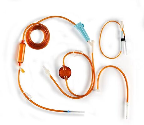 Mua Một lần sử dụng 20/ 60 giọt chống ánh sáng bộ truyền IV với kim sản xuất trực tuyến