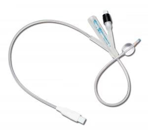 Giá tốt Ống thông Foley tiết niệu y tế 100% silicone dùng một lần với đầu dò cảm biến nhiệt độ trực tuyến