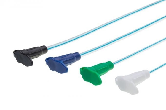 Giá tốt Ống cấp liệu PVC 4-22FR y tế Ống hình chữ nhật dùng một lần có đánh dấu nhiều màu trực tuyến