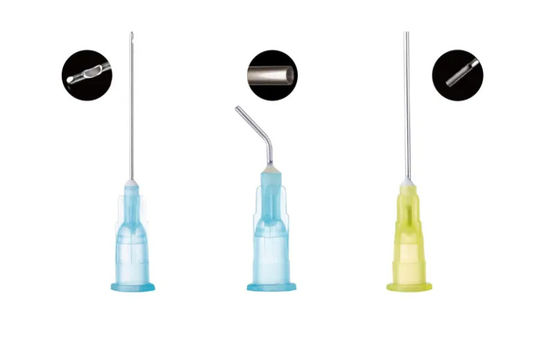 Giá tốt Mũi kim tưới răng đa màu để làm sạch vết thương 25g 27g 30g Mũi cuối-khép lỗ bên trực tuyến