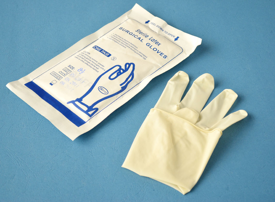 Giá tốt Găng tay khám latex dùng một lần có bột phẫu thuật 2 chiếc/cặp trực tuyến