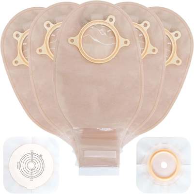 Giá tốt Sterile Leakproof Comfortable Two-Piece Ostomy Bag with Opening for Easy Drainage trực tuyến