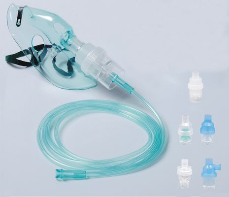 Giá tốt Medical Grade PVC Nebulizer Mask with 360° Swivel Connector and Soft Seal for Comfortable Aerosol Therapy trực tuyến