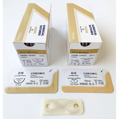 Giá tốt Chỉ phẫu thuật Catgut tự tiêu - Chỉ phẫu thuật có độ bền cao, tự phân hủy sinh học để khâu vết thương trực tuyến