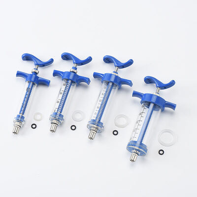 Giá tốt Tiêm thuốc thú cưng dễ sử dụng 10 ml 20 ml 30 ml với tay cầm bên để dùng chính xác trực tuyến