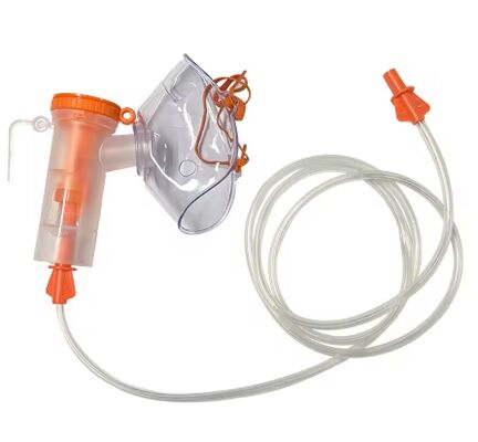 Giá tốt Mặt nạ trị liệu oxy cấp y tế 8ml Nebulizer Cup với bộ đệm chống rò rỉ phù hợp với nồng độ oxy AE trực tuyến
