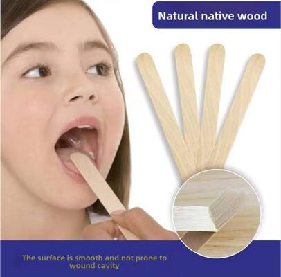 Giá tốt Một lần sử dụng 6 inch Birchwood Lưỡi Depressor-Splinter-Free Medical Stick cho kiểm tra ENT trực tuyến