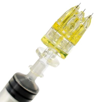 Giá tốt Kiệt trùng 5 chân có thể điều chỉnh chiều dài kim Crystal Multi Injector Meso Needle cho salon làm đẹp trực tuyến