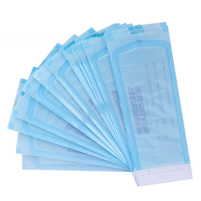 Giá tốt Túi vô trùng tự niêm phong y tế PE 70*230mm dùng cho dụng cụ nha khoa / bệnh viện Trực tuyến