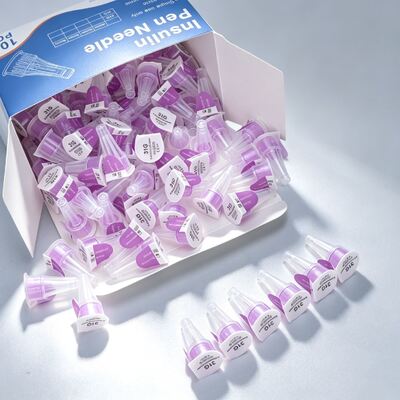 Giá tốt Kim tiêm bút insulin dùng một lần màu tím 32G 4mm vô trùng CE ISO OEM Trực tuyến