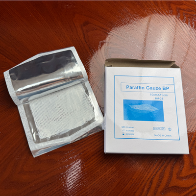 Giá tốt Bệnh viện dùng một lần sterile paraffin gauze 10cm x 10cm mịn thở băng vết thương cho bỏng AVACARE thương hiệu CE chứng nhận lớp Trực tuyến