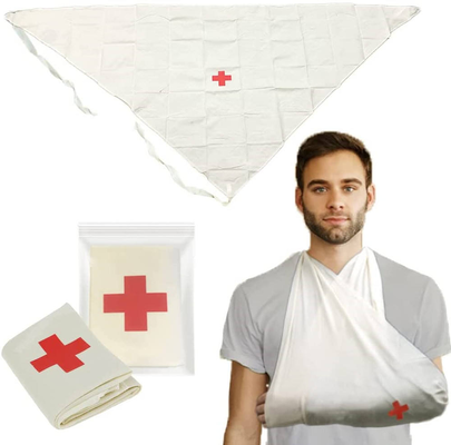 Giá tốt Băng Tam Giác Y Tế Bằng Cotton 100% Không Chứa Latex Hỗ Trợ Gãy Xương Và Băng Treo Tay Sơ Cứu Trực tuyến