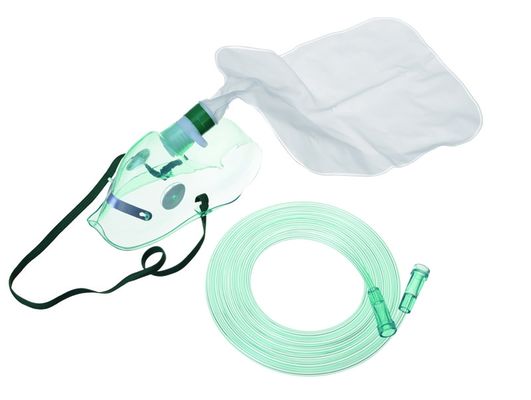 Giá tốt Túi không tái sinh màu xanh lá cây Túi đựng PVC O2 Mặt nạ trong suốt trực tuyến