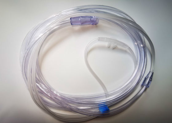 Giá tốt Ống thông mũi cong Ống thở Oxy Lumen Y tế Cấp hô hấp trực tuyến