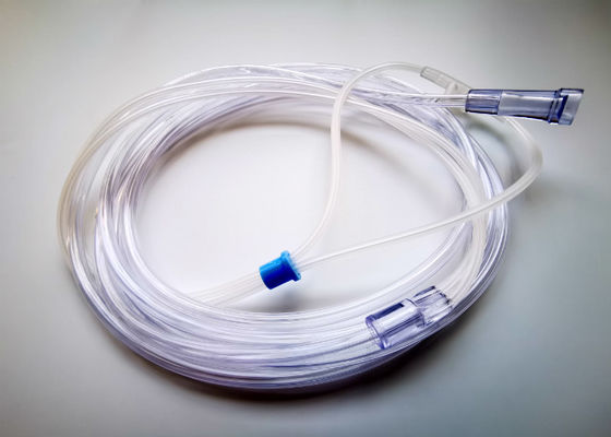 Giá tốt Ống thông mũi bằng nhựa PVC dòng chảy thấp 2,1m Ống oxy thẳng trực tuyến