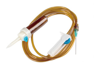 Giá tốt 20 giọt Ống nhựa PVC tùy chỉnh Quản trị viên loại Y Bộ truyền dịch Steril với bộ điều chỉnh lưu lượng trực tuyến