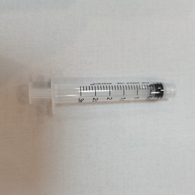 Giá tốt Luer Lock Syringes Đồng tâm tiệt trùng bằng EO Ba phần 3ml để tiêm trực tuyến